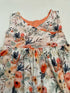 Cross Back Botanic Dream Wide Leg Romper with pockets